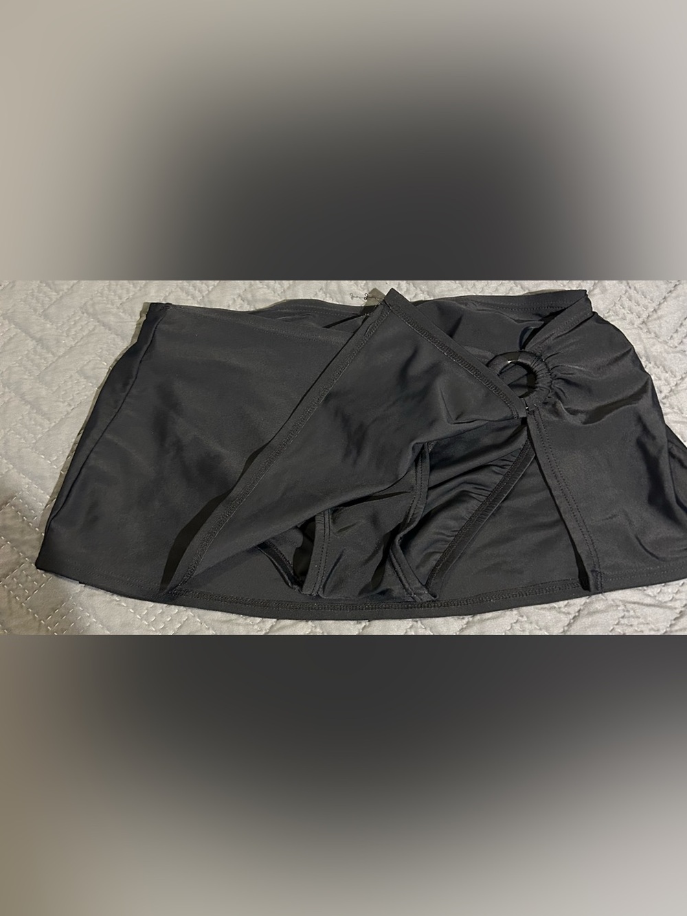 Aqua Couture Separates black skirted swimsuit bottom, Size 6